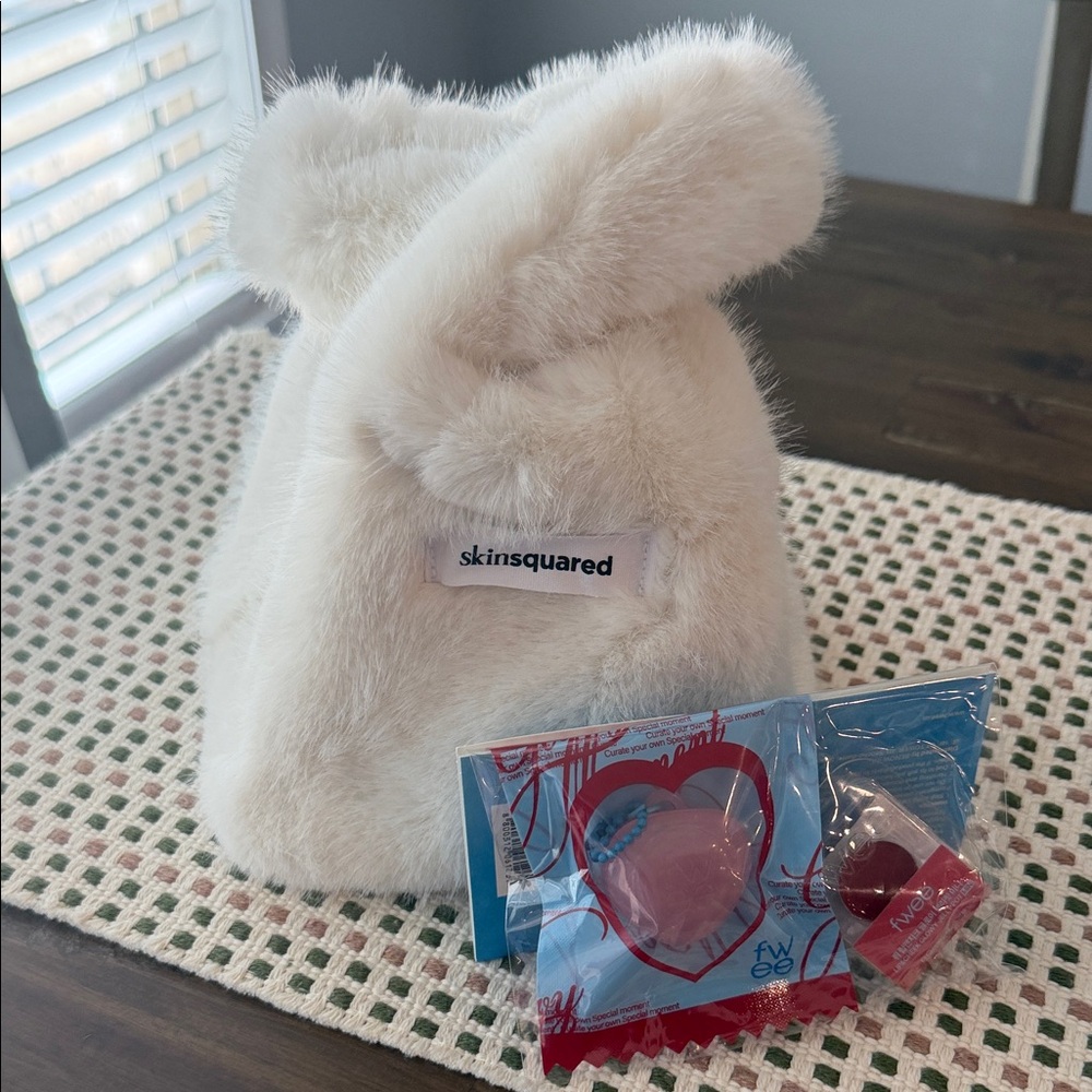 Skinsquared Plush Bag/Purse